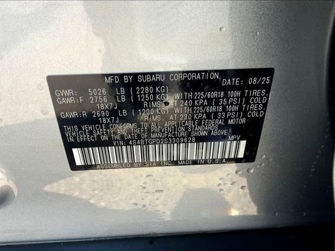 New 2025 Subaru Outback Touring XT image 16