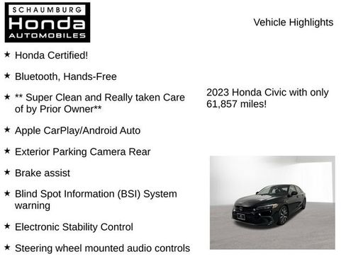 Used 2023 Honda Civic EX image 14