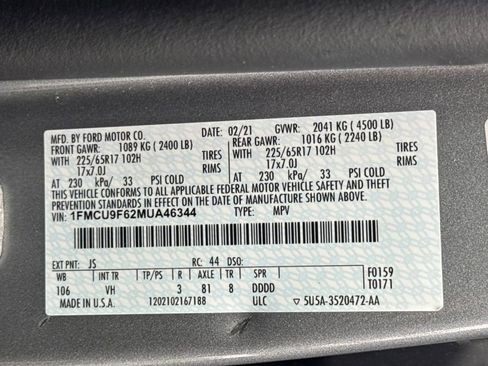 Used 2021 Ford Escape S image 27