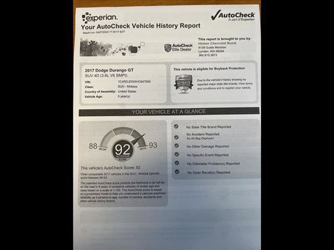 Used 2017 Dodge Durango GT image 21