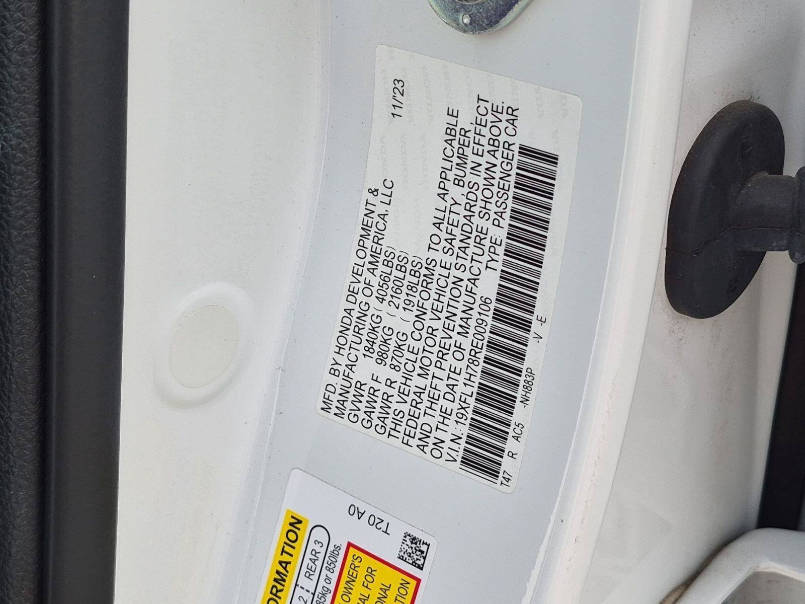 Certified 2024 Honda Civic EX-L image 19