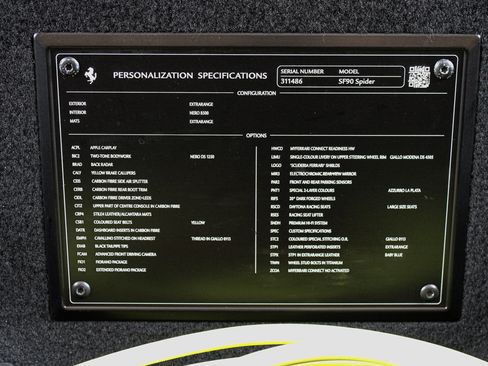 Certified 2024 Ferrari SF90 Spider AWD/4WD image 68