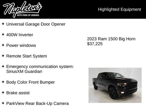 Used 2023 RAM 1500 Big Horn AWD/4WD image 16