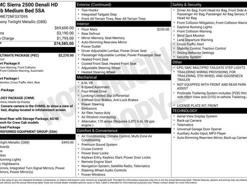 Used 2022 GMC Sierra 2500 Denali w/ Denali Ultimate Package image 29