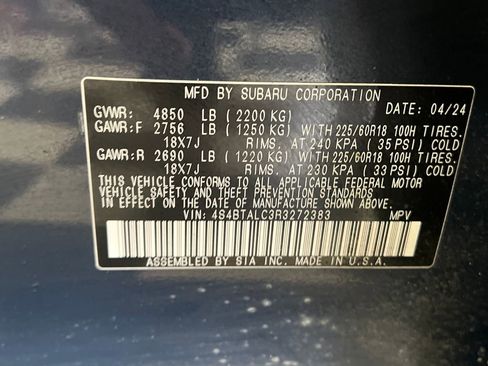 Used 2024 Subaru Outback Onyx Edition w/ Popular Package #2 image 43