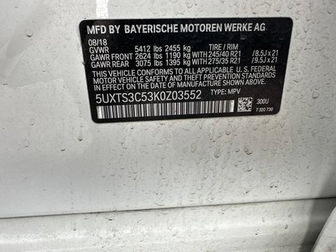 Used 2019 BMW X3 M40i w/ Premium Package AWD/4WD image 20