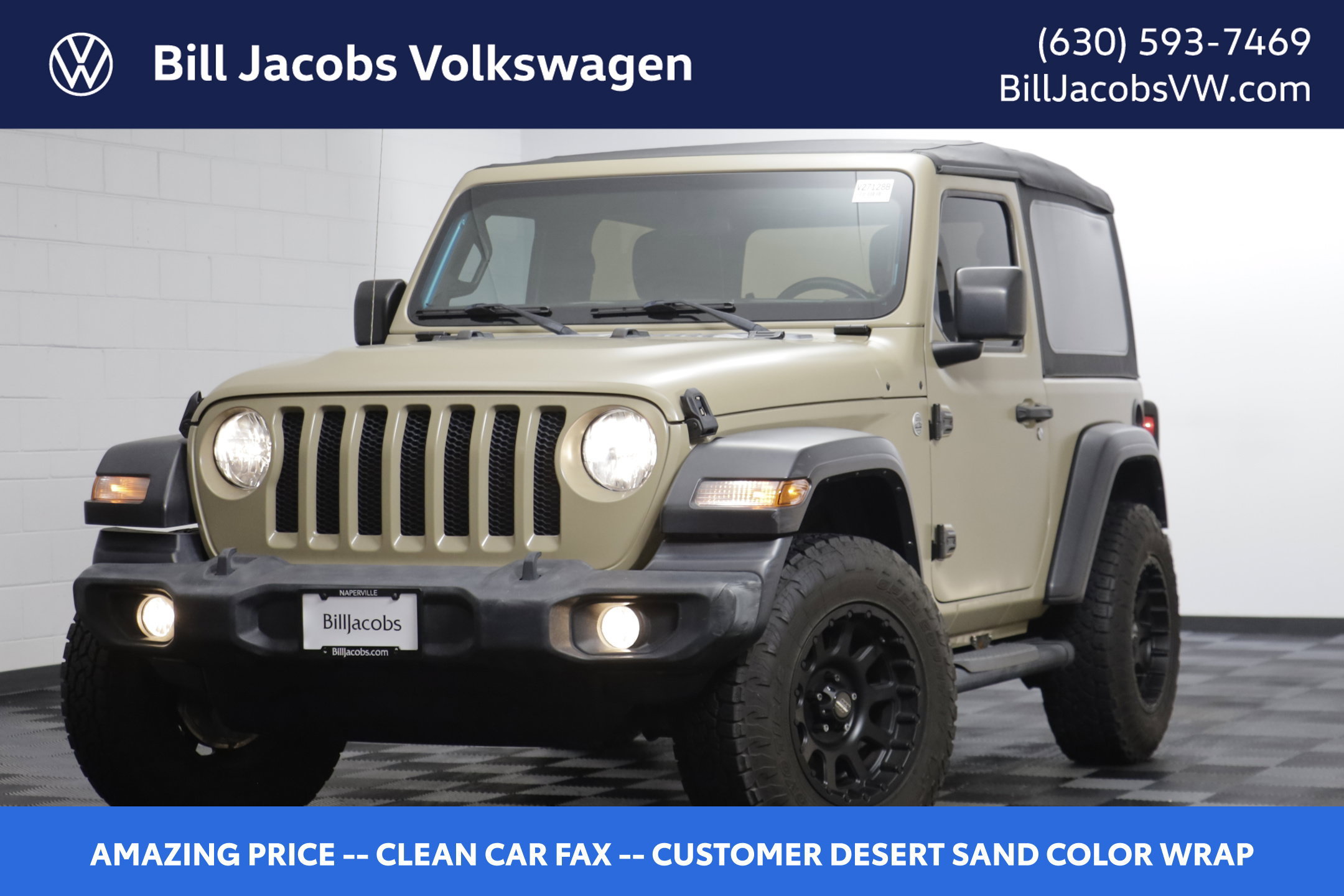 Used 2019 Jeep Wrangler Sport AWD/4WD image 1
