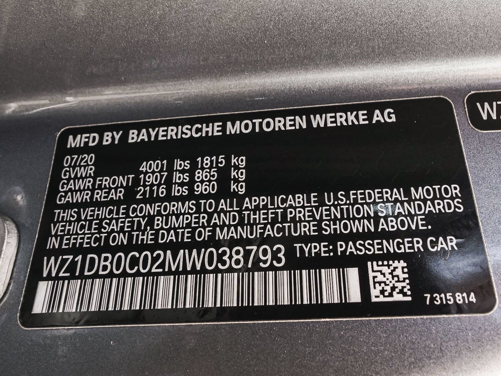 Used 2021 Toyota Supra Premium w/ Driver Assist Package RWD image 16
