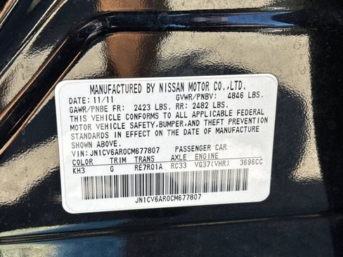 Used 2012 INFINITI G37 x w/ Premium Pkg image 21