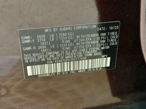 Used 2024 Subaru Outback Touring XT AWD/4WD image 19