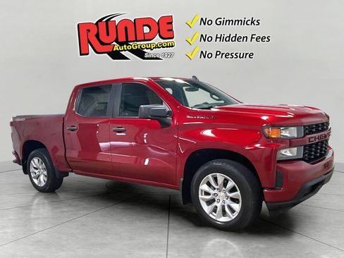 Used 2021 Chevrolet Silverado 1500 Custom w/ LPO, Dark Essentials Package AWD/4WD image 8