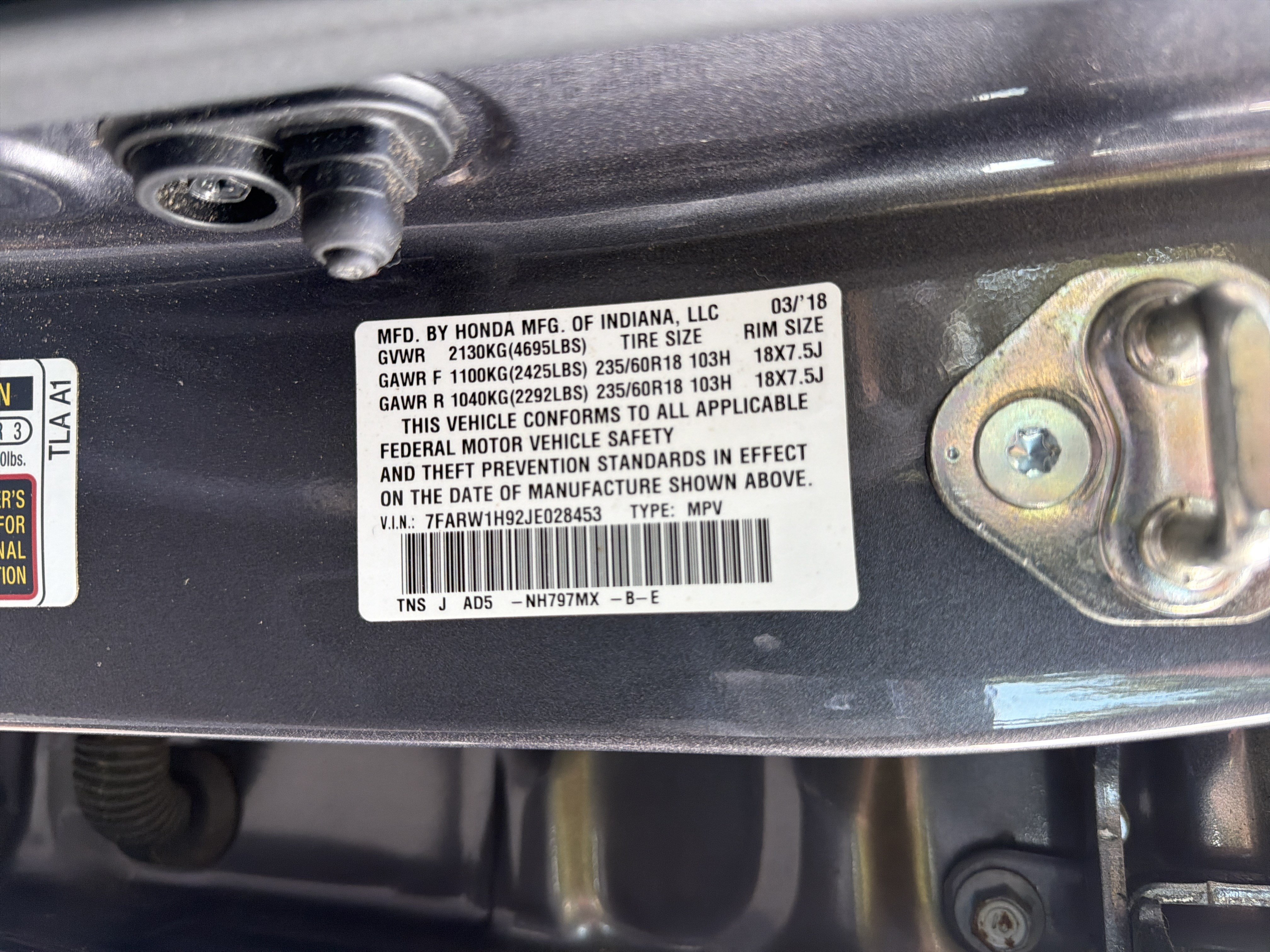 Used 2018 Honda CR-V Touring image 49