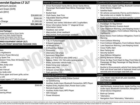 New 2026 Chevrolet Equinox LT image 25