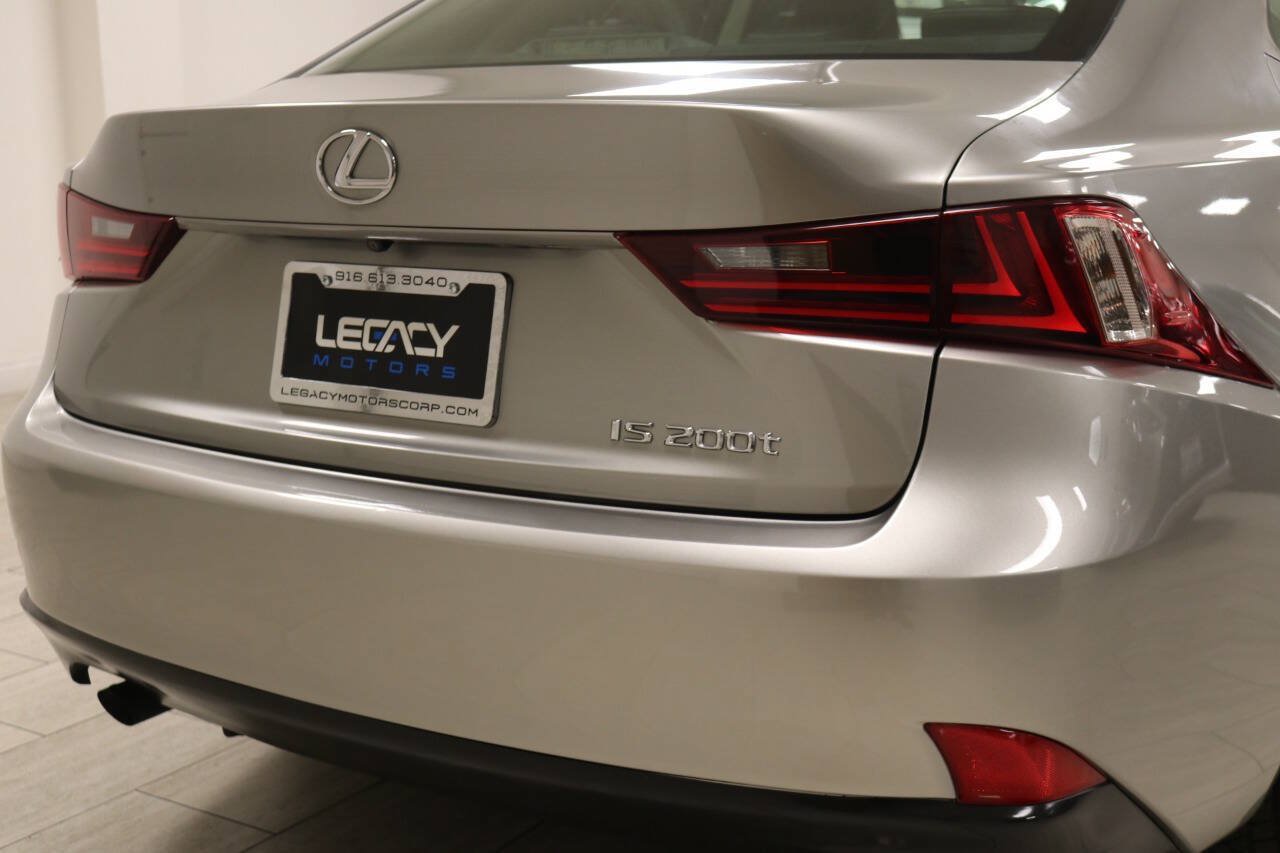 Used 2016 Lexus IS 200t w/ Navigation System Package RWD image 91