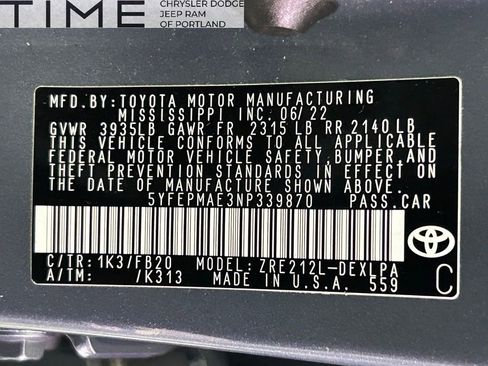 Used 2022 Toyota Corolla LE image 29