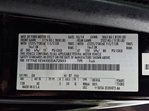 Used 2014 Ford E-150 and Econoline 150 w/ Power Group RWD image 25