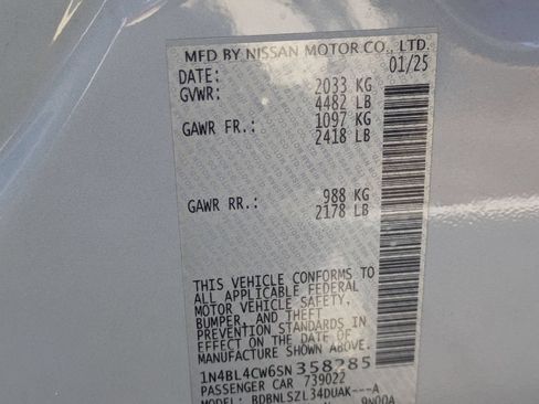 Used 2025 Nissan Altima 2.5 SR w/ SR Premium Package AWD/4WD image 36