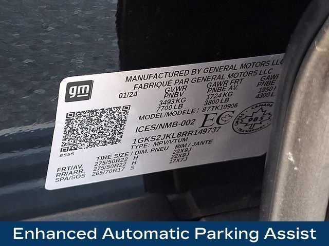 Used 2024 GMC Yukon XL Denali w/ Advanced Technology Package AWD/4WD image 43