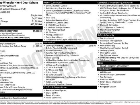 Used 2023 Jeep Wrangler Unlimited Sahara w/ Cold Weather Group image 15