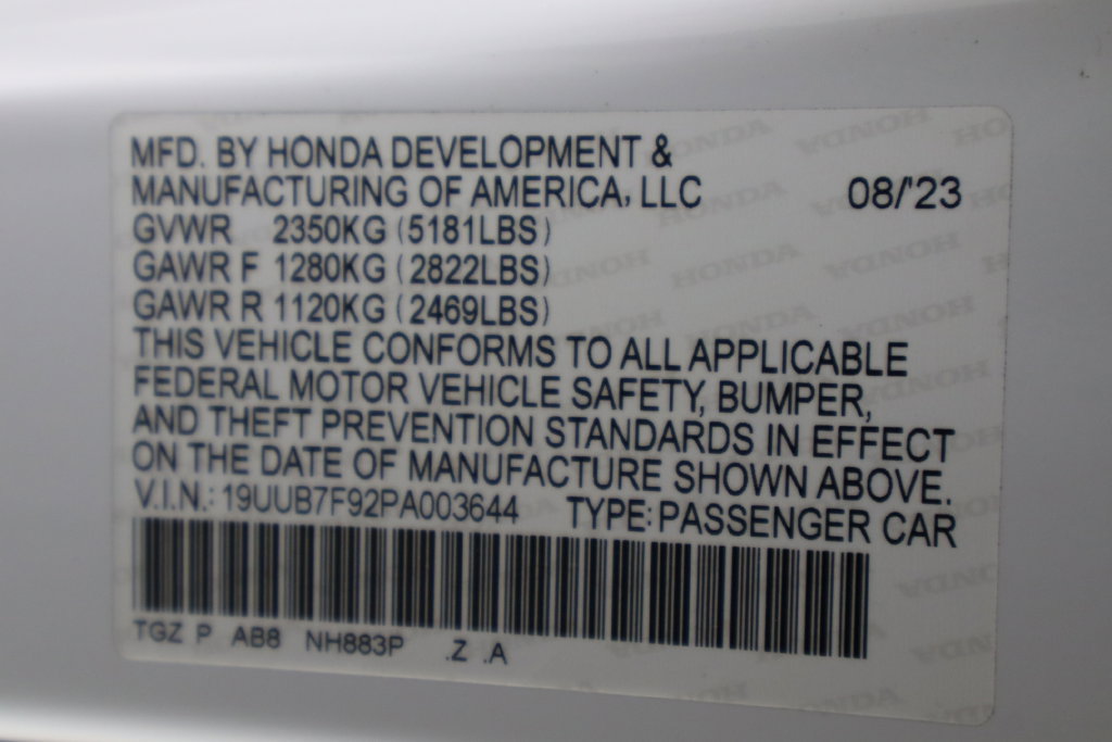 Used 2023 Acura TLX Type S AWD/4WD image 38
