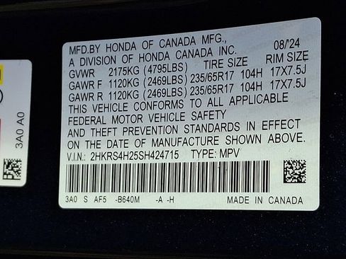 Certified 2025 Honda CR-V LX image 27