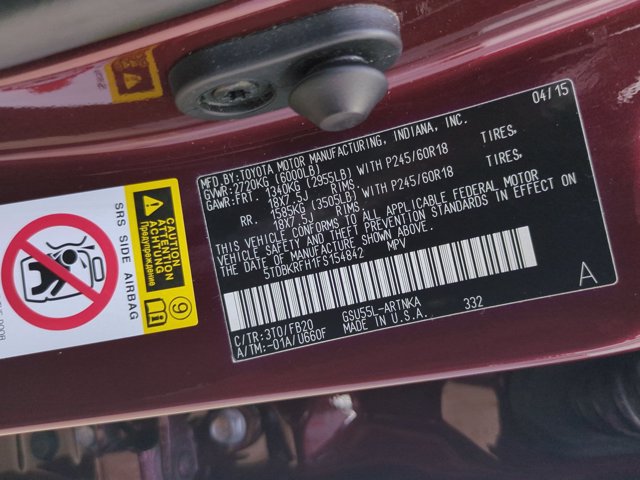Used 2015 Toyota Highlander LE AWD/4WD image 15