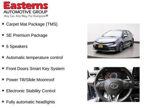 Used 2021 Toyota Corolla SE w/ SE Premium Package FWD image 11