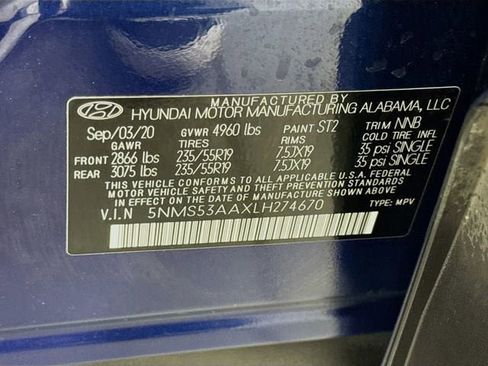 Used 2020 Hyundai Santa Fe Limited image 34