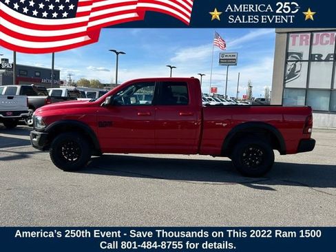 Certified 2022 RAM 1500 Warlock w/ Technology Package I AWD/4WD image 2
