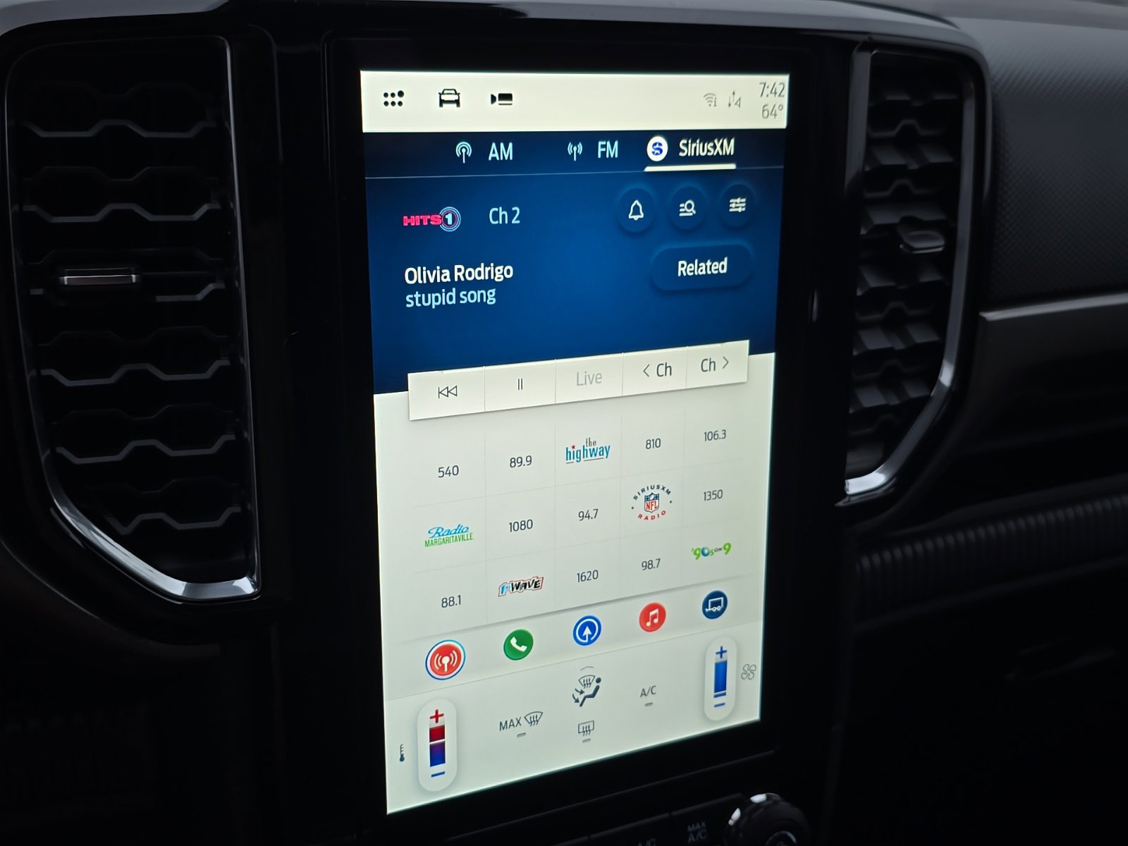 New 2026 Ford Ranger XLT w/ Technology Package AWD/4WD image 26