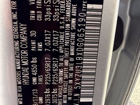 Used 2013 Hyundai Santa Fe Sport w/ Popular Equipment Pkg FWD image 34