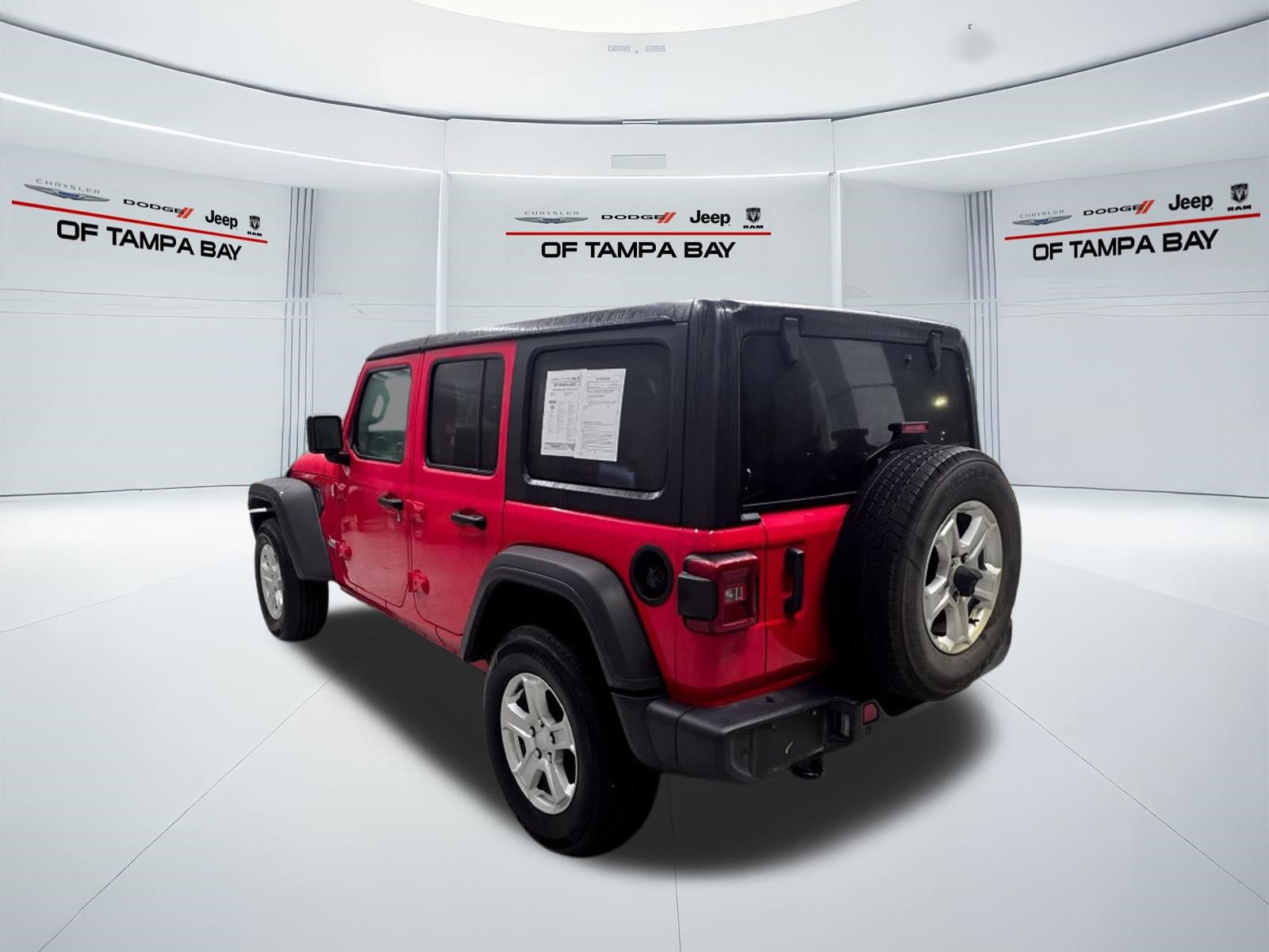 Used 2021 Jeep Wrangler Unlimited Sport AWD/4WD image 4
