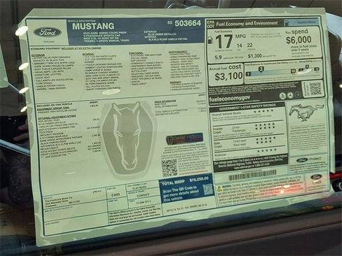 New 2025 Ford Mustang Dark Horse image 12