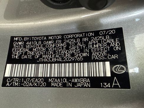 Used 2020 Lexus UX 200 w/ Accessory Package 2 FWD image 52