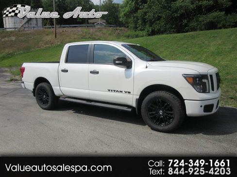Used 2019 Nissan Titan SL w/ Midnight Edition AWD/4WD image 1