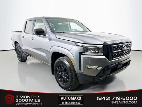 Used 2023 Nissan Frontier SV w/ Midnight Edition Package RWD image 1