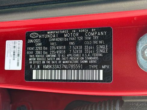 Used 2022 Hyundai Kona N Line FWD image 14