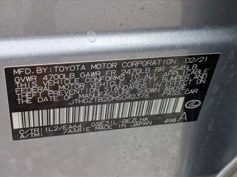 Certified 2021 Lexus IS 350 F Sport w/ Dynamic Handling Package RWD image 24