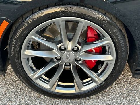 Used 2023 Cadillac CT4 V w/ Technology Package RWD image 16