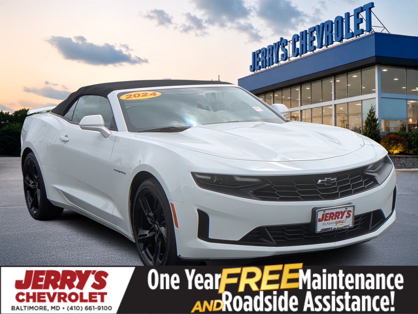 Used 2024 Chevrolet Camaro LT RWD image 1