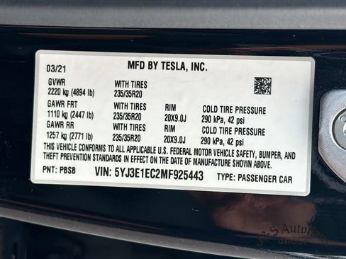 Used 2021 Tesla Model 3 Performance AWD/4WD image 40