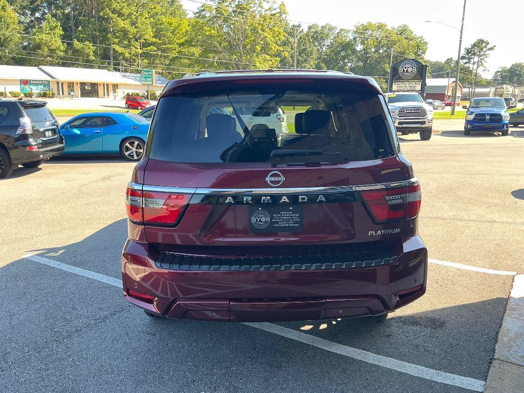 Used 2023 Nissan Armada Platinum w/ Captain's Chairs Package RWD image 5