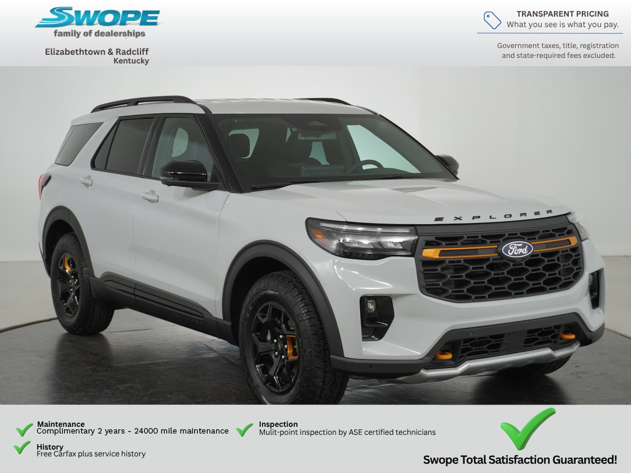 New 2027 Ford Explorer Tremor w/ Tremor Convenience Package AWD/4WD image 1