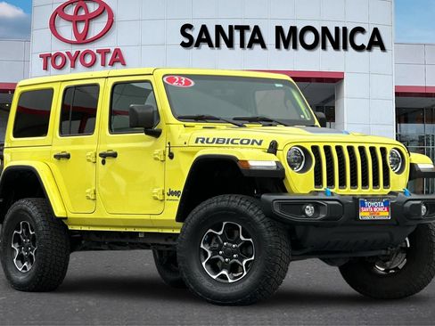 Used 2023 Jeep Wrangler Unlimited Rubicon 4xe AWD/4WD image 1