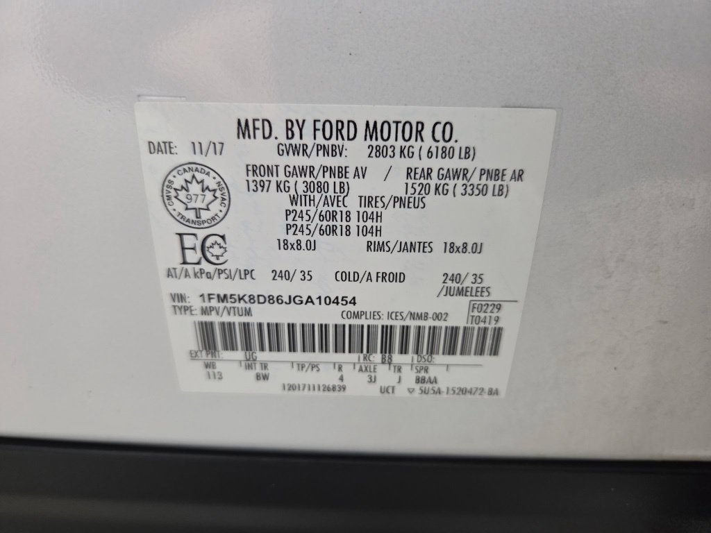 Used 2018 Ford Explorer XLT w/ XLT Technology Feature Bundle AWD/4WD image 55