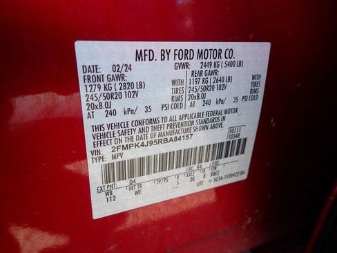 Used 2024 Ford Edge ST-Line AWD/4WD image 14