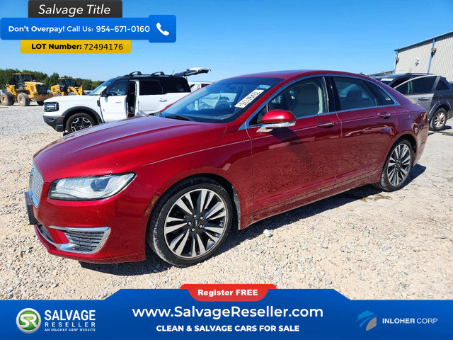 Used 2018 Lincoln MKZ Select w/ Select Plus Package FWD image 1