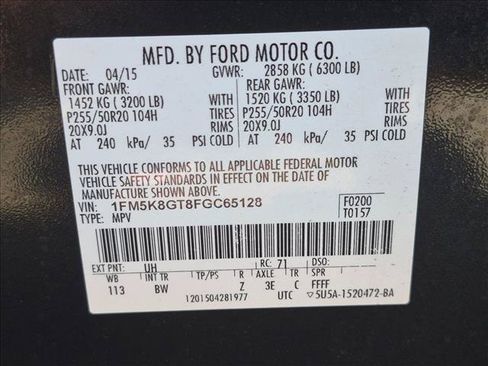 Used 2015 Ford Explorer Sport AWD/4WD image 22