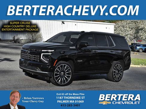 Used 2025 Chevrolet Tahoe High Country AWD/4WD image 1