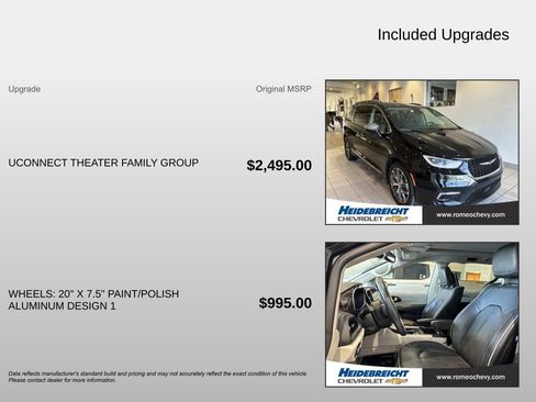 Used 2021 Chrysler Pacifica Limited w/ Uconnect Theater Family Group image 4